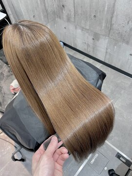 ピリオド 赤坂(Period.) ダメージレス艶髪ミルクティーカラー