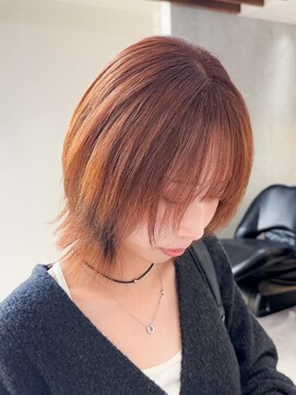 ロンド ロワール 門前仲町(Lond Loire) 髪質改善ボブ縮毛矯正ミディアムレイヤー似合わせカット門前仲町