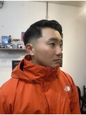 メンズカットスキンフェードフェザーアップクロップバーバー