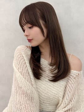 エジョン 三鷹店(Aejon) 三鷹レイヤーカット韓国ダブルカラー顔周り前髪カットボブ