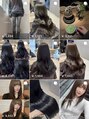 ジーナ 渋谷本店(Zina)&nbsp;【@__hina_im】→巻き方などヘアの詳しい解説をしてます！