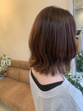 ウィーブリスタ(Weve Rista) 着物ヘア/大人ガーリー/ダークアッシュ/似合わせカット/富里