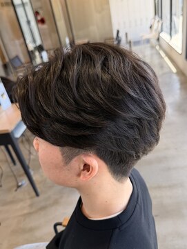 グランデュールオム(GRANDEUR HOMME) メンズパーマ　フェザーパーマ