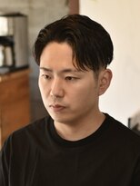 リム メンズヘア(LIM men's hair) 濡れ感6:4分けセンターパート【メンズカット/倉敷/中島/美容院】