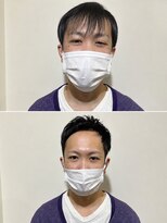 リライブ 飯田橋(RELIVE) 30代40代M字アップバングメンズショート飯田橋水道橋市谷神楽坂