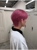 メンズハイトーン/センターパート/千葉駅