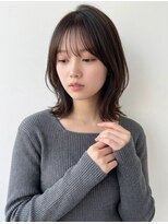 ポワト 獨協大学前(poi to...)&nbsp;暗髪ニュアンスミディ