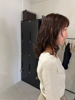 アトレ 福岡大名店(attrait)&nbsp;ツヤのあるブラウンロング×上品な大人っぽさ