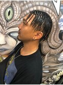 ショートパイプドレッド 特殊パーマ