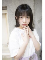サロンドミルク 原宿(salon de MiLK)&nbsp;【salon de MiLK 原宿】サラつや耳かけ外ハネボブ