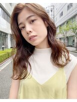 キピ(KIPI) 【早瀬忍　梅田中津】ナチュラルベージュカラー　ブリーチ無し