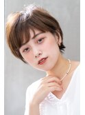 【Rire-リル銀座-】美シルエットハンサムショートボブ