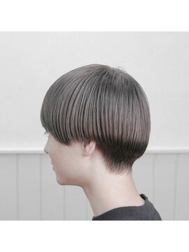 コネクトヘアデザイン バイ マツダ(CONNECT hair design by Matsuda) 重めマッシュのミルクティーグレージュ