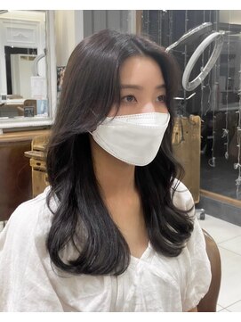 ネオリーブアイム 横浜西口店(Neolive aim) 韓国風フェイスレイヤー 似合わせカット【横浜】