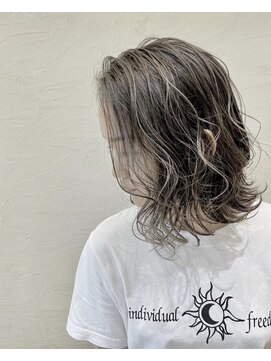 モアナバイヘッドライト 曽根店(Moana by HEADLIGHT) Moana#極細コントラストハイライト#ベージュ