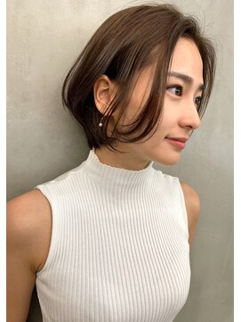 ロゼ 六甲道(ROSE) 【ROSE】前髪なしショート＿＿ボブショート