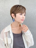 ロンド レグリーズ 立川(Lond leglise)&nbsp;【山方　直也】マッシュショート×大人かわいい×耳かけ×美髪