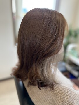コア フィール ア デイ(COIFFURE A DAY) 【M3D見附今町】髪質改善カラー
