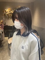 ロンド レア 天神大名店(Lond Le’a)&nbsp;ダブルカラー/インナーカラー/ケアブリーチ/グレージュ