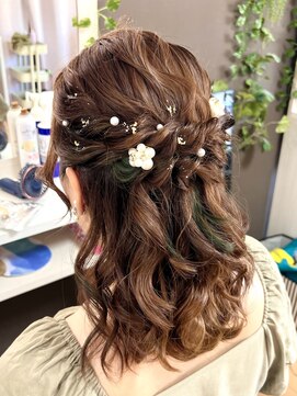 ジェネータ 新横浜店(GENETA) ハーフアップ【新横浜/ヘアセット】