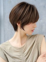 エインアンリー 表参道(AIN.ANLY.) 前髪あり大人小顔ショートボブ 30代40代50代【AIN.表参道】川原