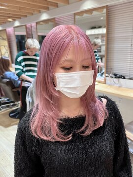 エイト新宿店(EIGHT shinjuku) ピンクアッシュ