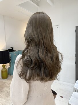 ヲタク 渋谷 代官山 恵比寿(wotaku.) オリーブベージュ/ダブルカラーインナーカラーケアブリーチ