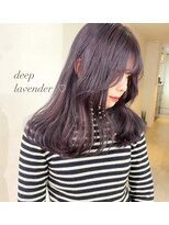 ニコフクオカヘアーメイク(NIKO Fukuoka Hair Make)&nbsp;【NIKO】ブリーチ1回で透明感たっぷりラベンダーカラー♪