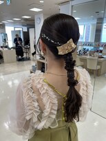 ケンジ 平塚ラスカ店(KENJE)&nbsp;アレンジ/編み下ろし/タイトアレンジ/結婚式