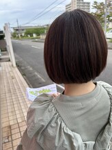 ルミ美容室 丸みボブ