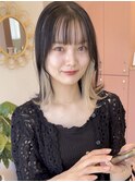 インナーカラー / ホワイトブロンド