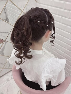 リルミー(Lilme) 編み込みポニーテール＊まゆ