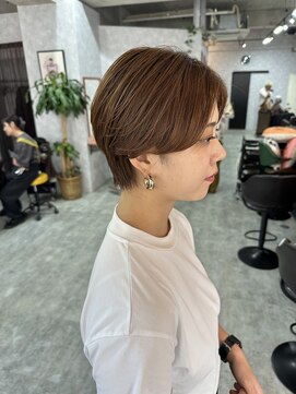シールドヘアー 沖縄 新都心(C'LD Hair) マッシュショート/耳掛けショート/ハンサムショート/カット