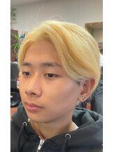 ユニサロンクボタ ブリーチヘアー