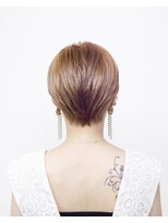 ルプラ ブリリアント(le-pla brilliant)&nbsp;マッシュ/ベリーショート/ダブルカラー/オレンジベージュ/豊橋