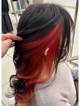 スタイル 横浜(STYLE) インナーカラー/ケアブリーチ/インナーレッド/ダブルカラー