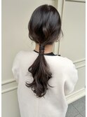 20代30代40代ナチュラルモテ髪ヘア小顔ミディアムレイヤー