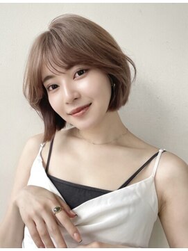 シーク バイ ベル 千葉(Seek by Belle) #小顔#外ハネボブ#ミディアム#美髪#イメチェン