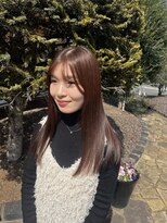 ヘアルーム フラット(HAIR ROOM flat)&nbsp;透明感ブラウンcolor