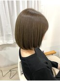 【髪質改善カラー】オリーブベージュ