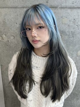 ソル バロール 表参道(SOL .valor) デザインカラーアンブレラカラーインナーカラーエンドカラー韓国