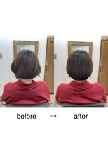 アミエ(ami e)&nbsp;育毛促進スパカット・髪質改善・縮毛矯正・白髪染め・白髪ぼかし