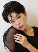 20代～50代◎マッシュボブ☆フェザーショート黒髪/髪質改善