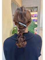 ランリ 金山 名古屋(Ranri)&nbsp;【編み込みアレンジ】　金山/名古屋/ヘアセット