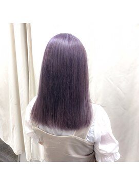 トーン(tone) ラベンダーグレー/シルバーカラー/透明感カラー