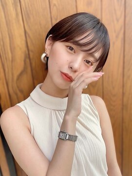 アイドットプラスフェリシア 表参道(i.+FERiCIA.) 20代/30代/ニュアンスカラー/小顔/前髪カット/ショート/表参道