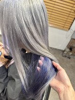 ソル(SOL by INFINI)&nbsp;シルバー×インナーブルーバイオレット