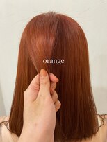 ソイクフ 四条大宮店(SOY-KUFU) 20代30代40代◎大人オレンジニュアンスハイトーンカラー