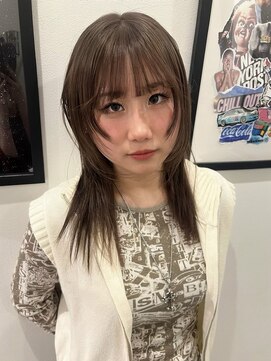 オリーブベージュ/レイヤー