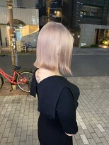 リノ(RLINO)&nbsp;【名古屋/栄】ボブカット/ブリーチ/ホワイトブロンド